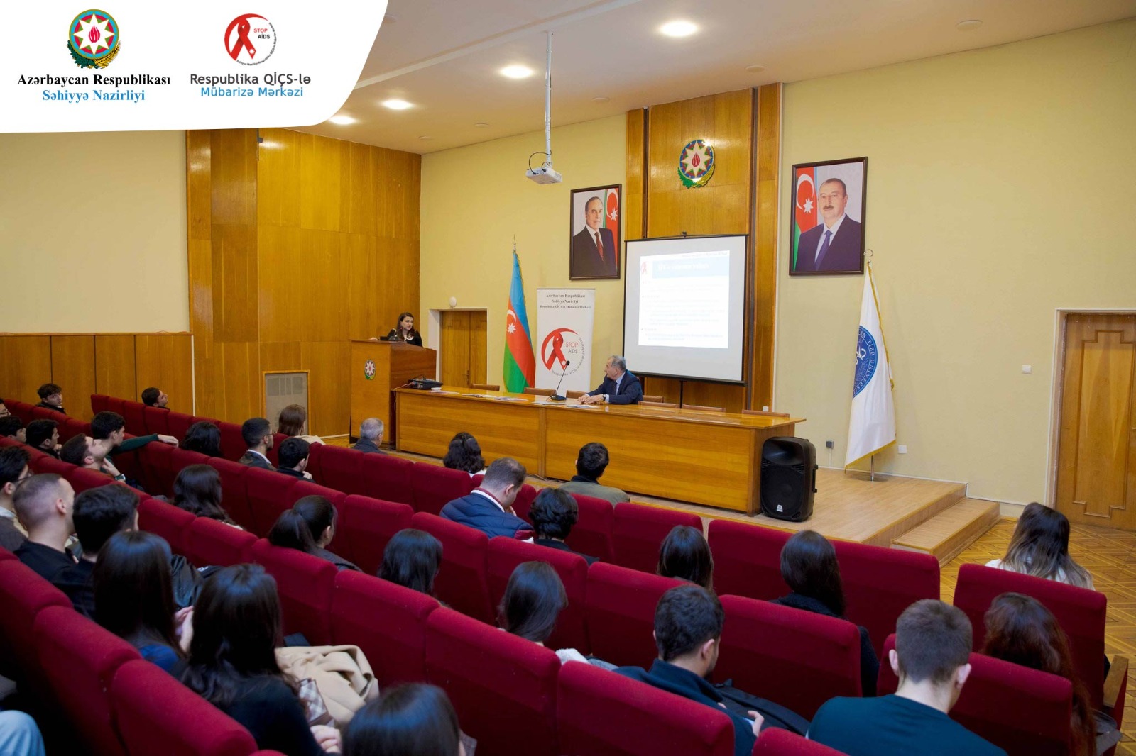 Səhiyyə Nazirliyinin Respublika QİÇS-lə Mübarizə Mərkəzi Azərbaycan Tibb Universitetində maarifləndirici seminar təşkil edib