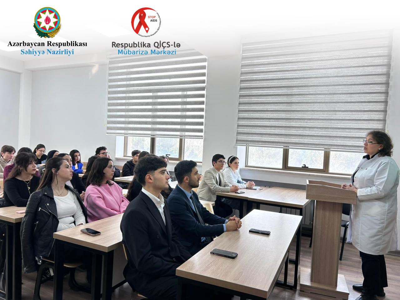 İİV gizli düşməndir – Bakı Dövlət Universitetinin tələbələri maarifləndirilib