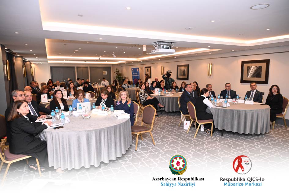 Ümumdünya QİÇS-lə Mübarizə Günü ilə əlaqədar konfrans keçirilib
