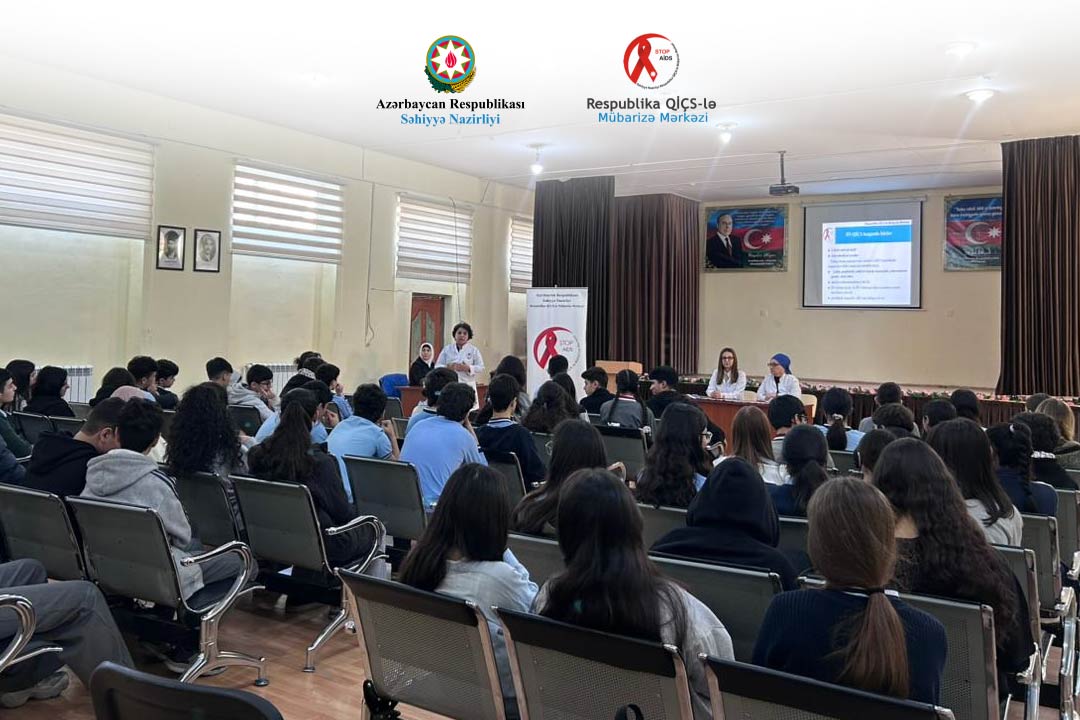 Bakıdakı 30 nömrəli tam orta ümumtəhsil məktəbində maarifləndirmə aksiyası keçirilib