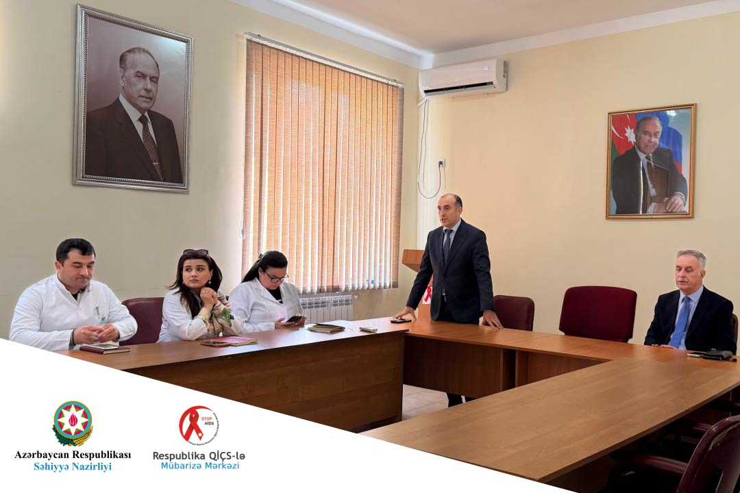 Respublika QİÇS-lə Mübarizə Mərkəzində çalışan tibb işçiləri narkomaniya ilə birgə mübarizə aparmaq üçün maarifləndirilib