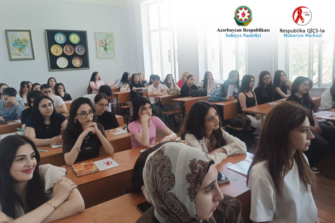 Azərbaycan Pedaqoji Universitetinin tələbələri İİV-lə bağlı maarifləndirilib 