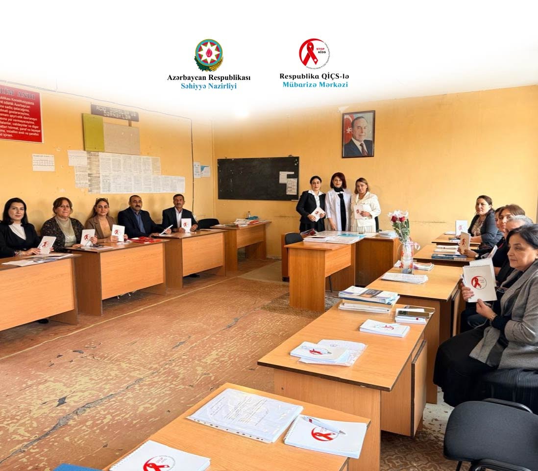 Salyan rayonunda İİV infeksiyası ilə bağlı maarifləndirici tədbir təşkil olunub